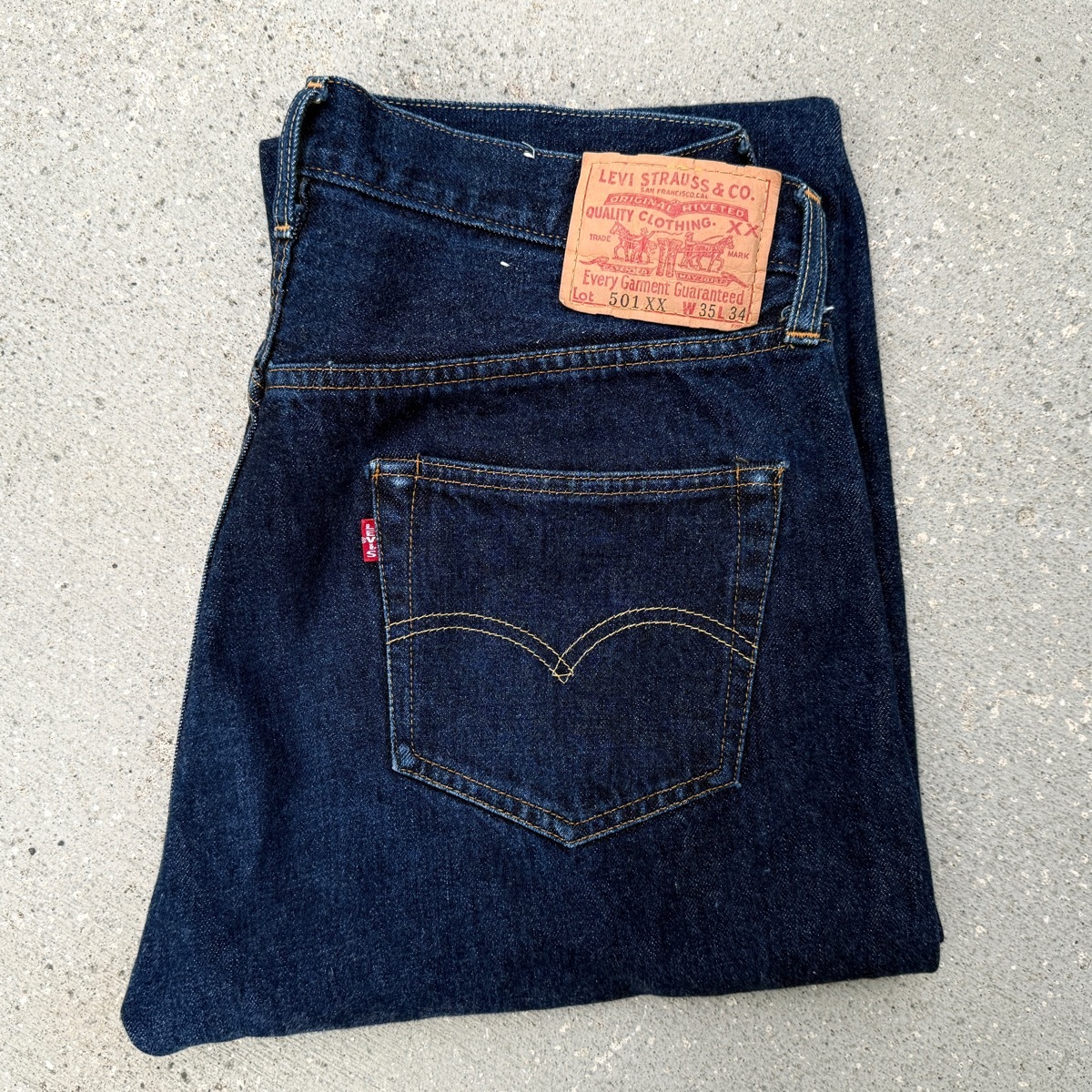 バレンシア工場製 BIGE 1955年モデル LEVI’S 501XX W35 (W33) L34 米国製 50s ビッグE BIG E 海外限定 アメリカUSA製 555 55501 501-0003拍卖