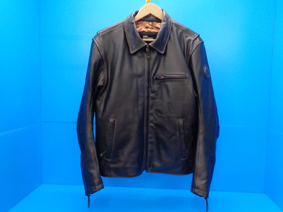 69-44 美品 BMW Motorrad ビーエムダブリュー モトラッド レザージャケット PURE BOXER LEATHER JACKET拍卖