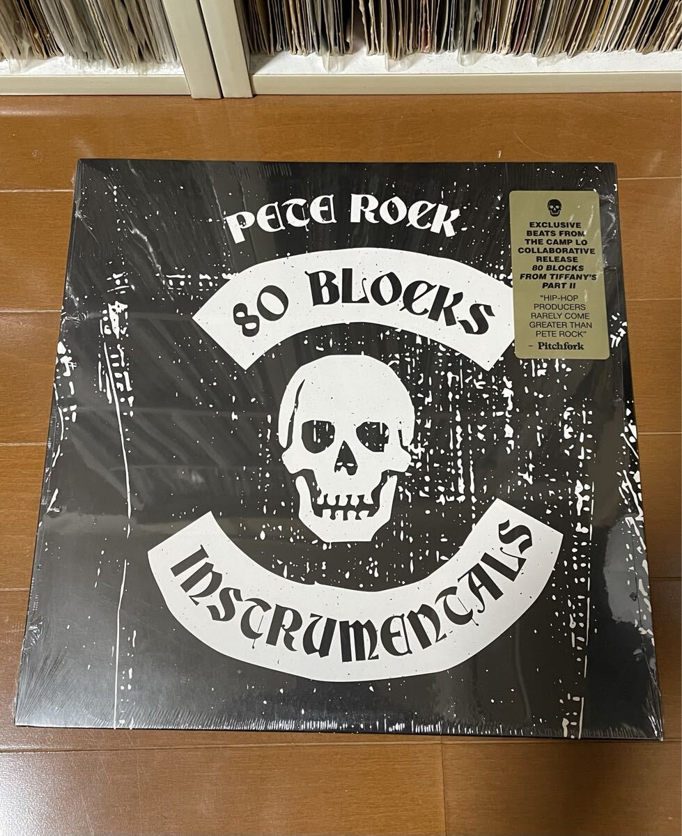 【LP】PETE ROCK / 80 BLOCKS INSTRUMENTALS LP アナログレコード / 新品 未使用 シュリンク / インストVer. / Camp-Lo 拍卖