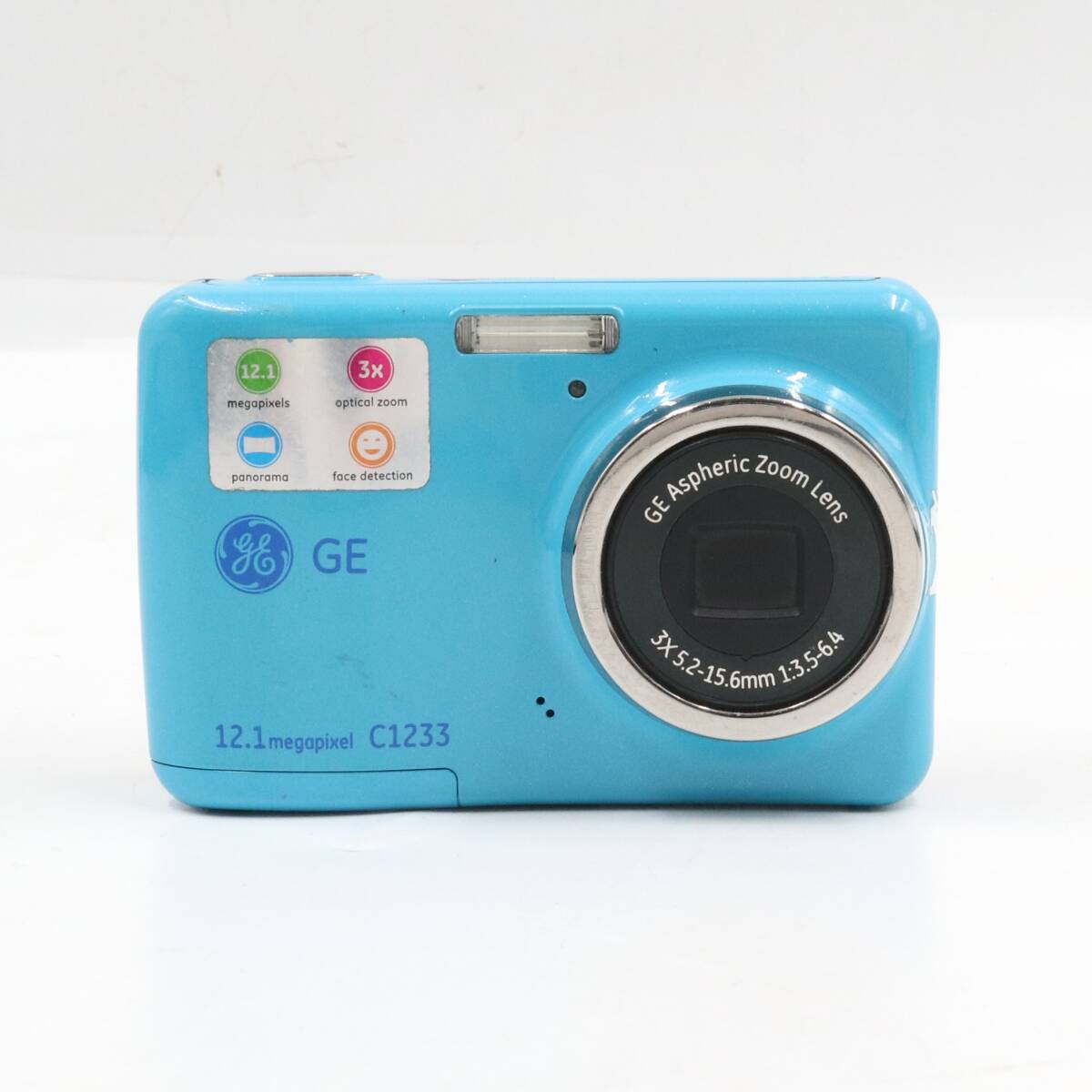 ★GE General Imaging Co. C1233 コンパクトデジタルカメラ ブルー系拍卖