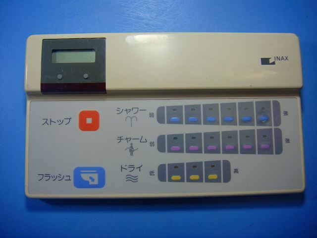 INAX イナックス シャワートイレリモコン 送料無料 スピード発送 即決 不良品返金保証 純正 D4512拍卖