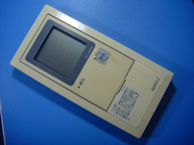 RC-2001M ノーリツ NORITZ 給湯器 ボイラー 湯沸し器 リモコン 送料無料 スピード発送 即決 不良品返金保証 純正 D4786拍卖