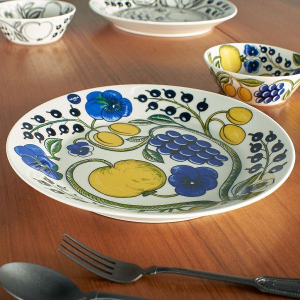 アラビア ARABIA ARABIA パラティッシ プレート 26CM ブルー IZ75061S★ PARATIISI 食器 皿 北欧デザイン ギフト プレゼント #75061拍卖