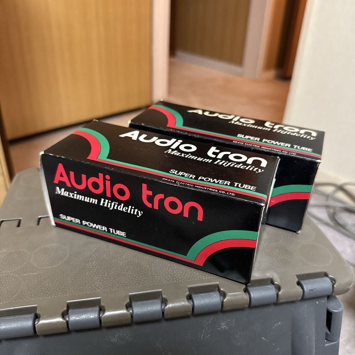 岡谷電機 HF-300B 真空管 Audio tron 2個セット 動作未確認 品質保証書付拍卖