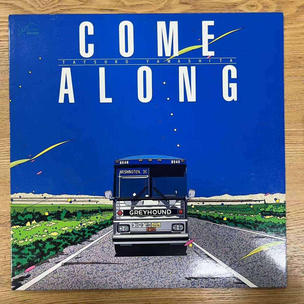 美盤 Pop LP / 山下達郎 Tatsuro Yamashita - Come Along(カム・アロング) / Air Records - AIR-8003 NB1001-23拍卖