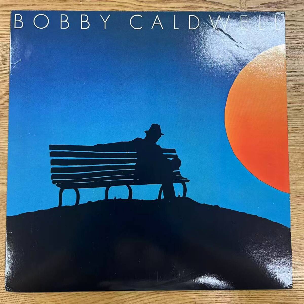 少し反りがある Bobby Caldwell「Bobby Caldwell」LP(12インチ)/Clouds(CL-8804)/ファンクソウル NB1001-33拍卖