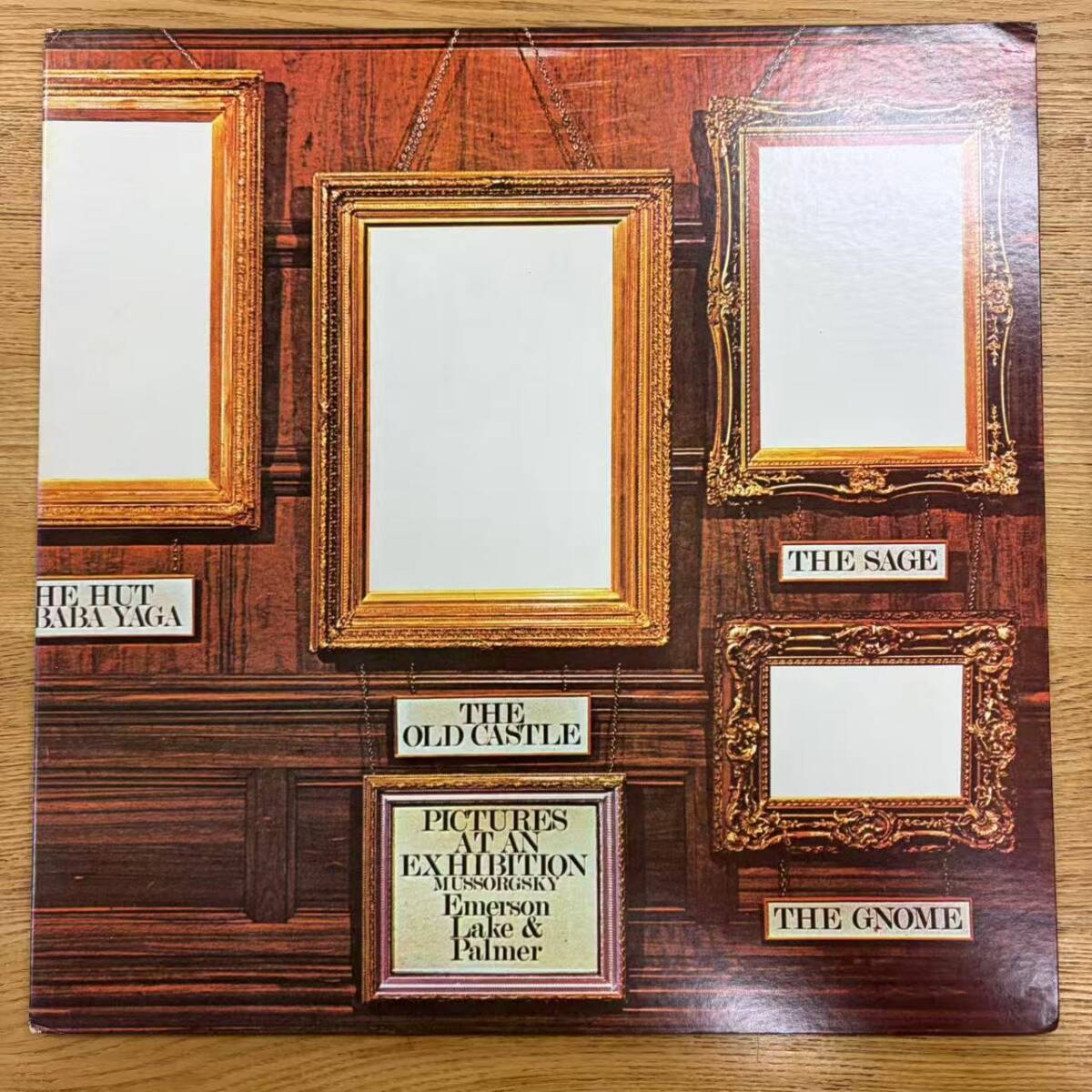 エマーソン・レイク&パーマー(EL&P)「展覧会の絵(1976年・P-10112A・プログレ・アートロック)」 NB1010-01拍卖