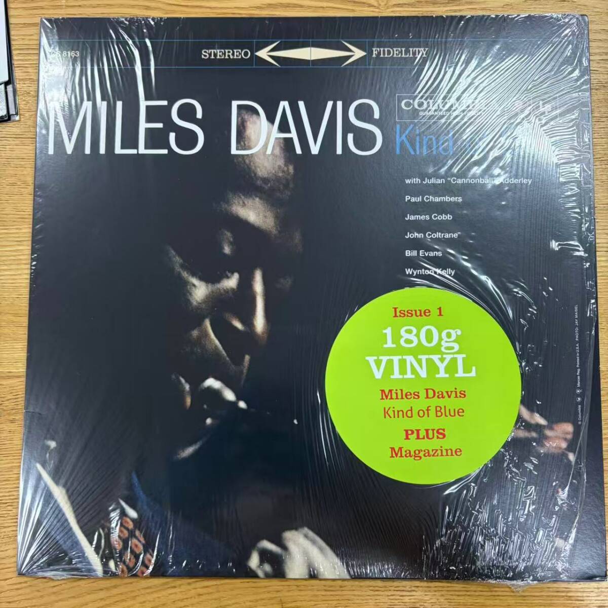 美盤 シュリンク付き 重量盤 EU盤 MILES DAVIS/KIND OF BLUE/COLUMBIA CS8163 LP NB1010-04拍卖