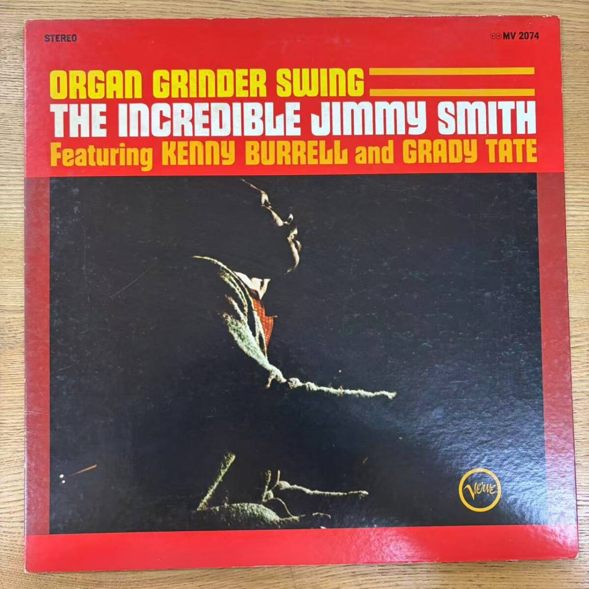 The Incredible Jimmy Smith「Organ Grinder Swing」LP(12インチ)/Verve Records(MV 2074)/ジャズ NB1017-06拍卖