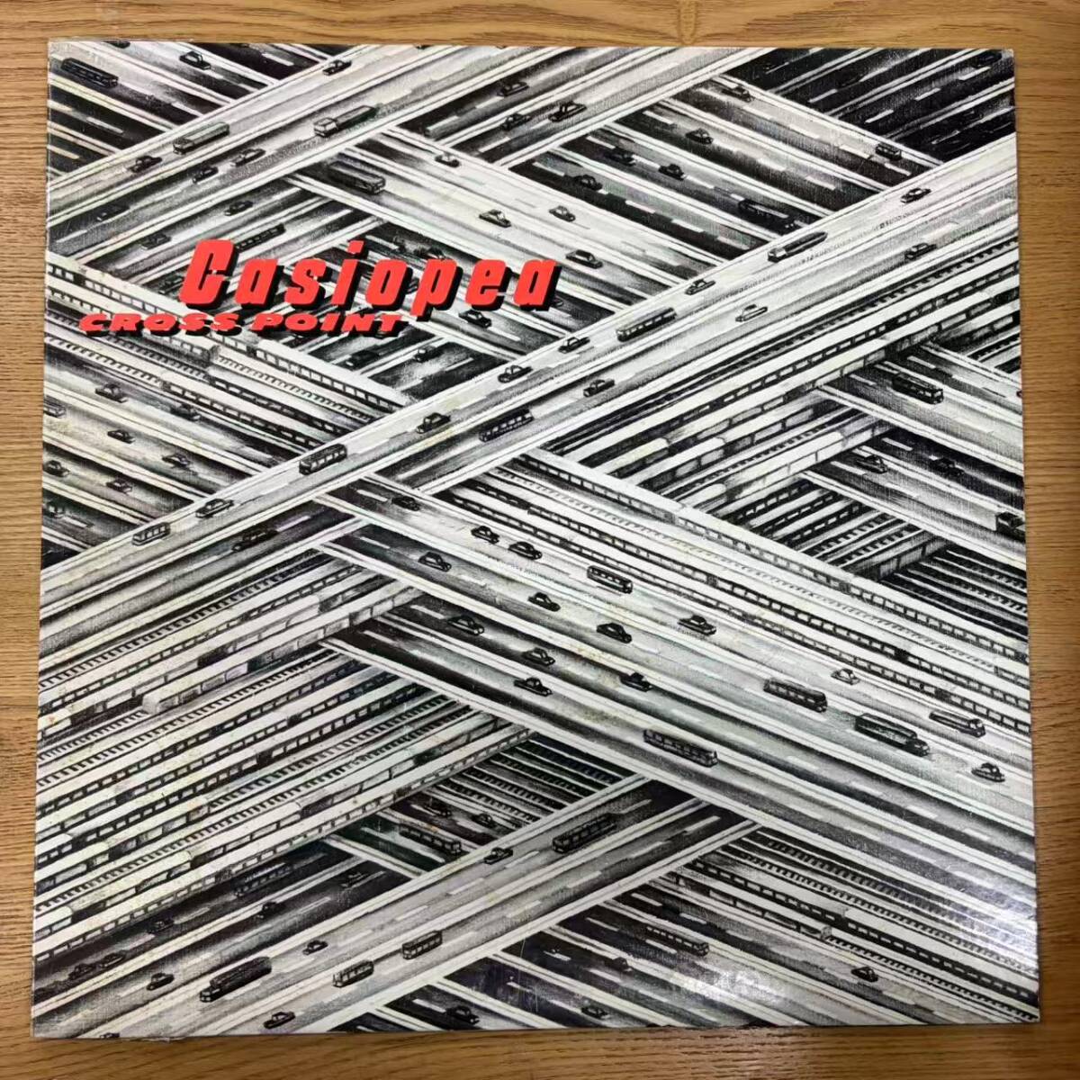 美盤LP 国内盤 カシオペア「Cross Point」LP(12インチ)/Alfa(ALR-28029)/ジャズ NB1022-12拍卖