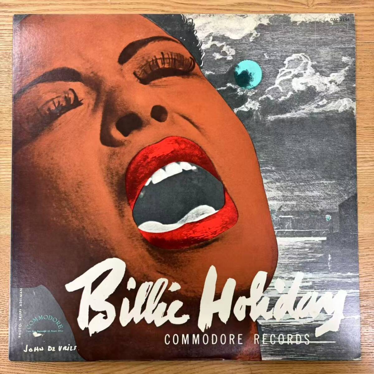 美盤 国内盤 ビリーホリデイ/奇妙な果実 別テイク集/COMMODORE GXC3144 LP NB1023-01拍卖