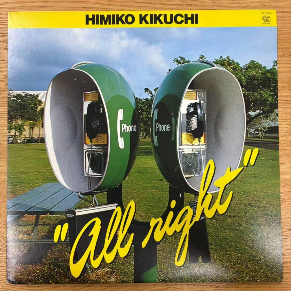 美盤 国内盤 菊池ひみこ/ALL RIGHT/CONTINENTAL CI5001 LP NB1023-38拍卖