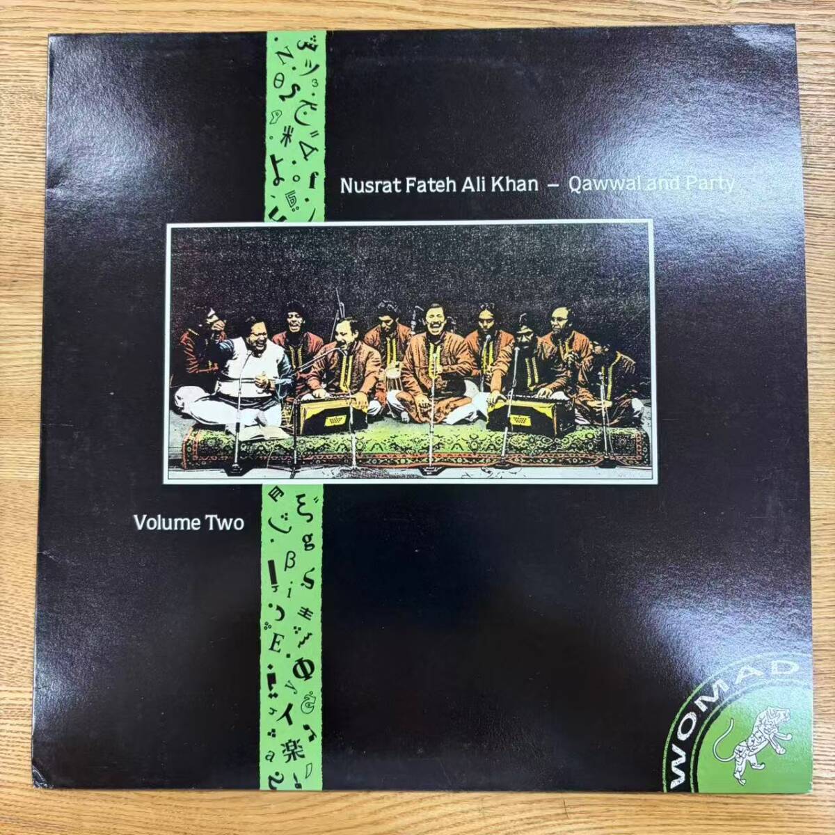 NUSRAT FATEH ALI KHAN「QAWWAL AND PARTY VOLUME TWO」LP(12インチ)/Icon Records(womad 008)/フォーク NB1029-10拍卖
