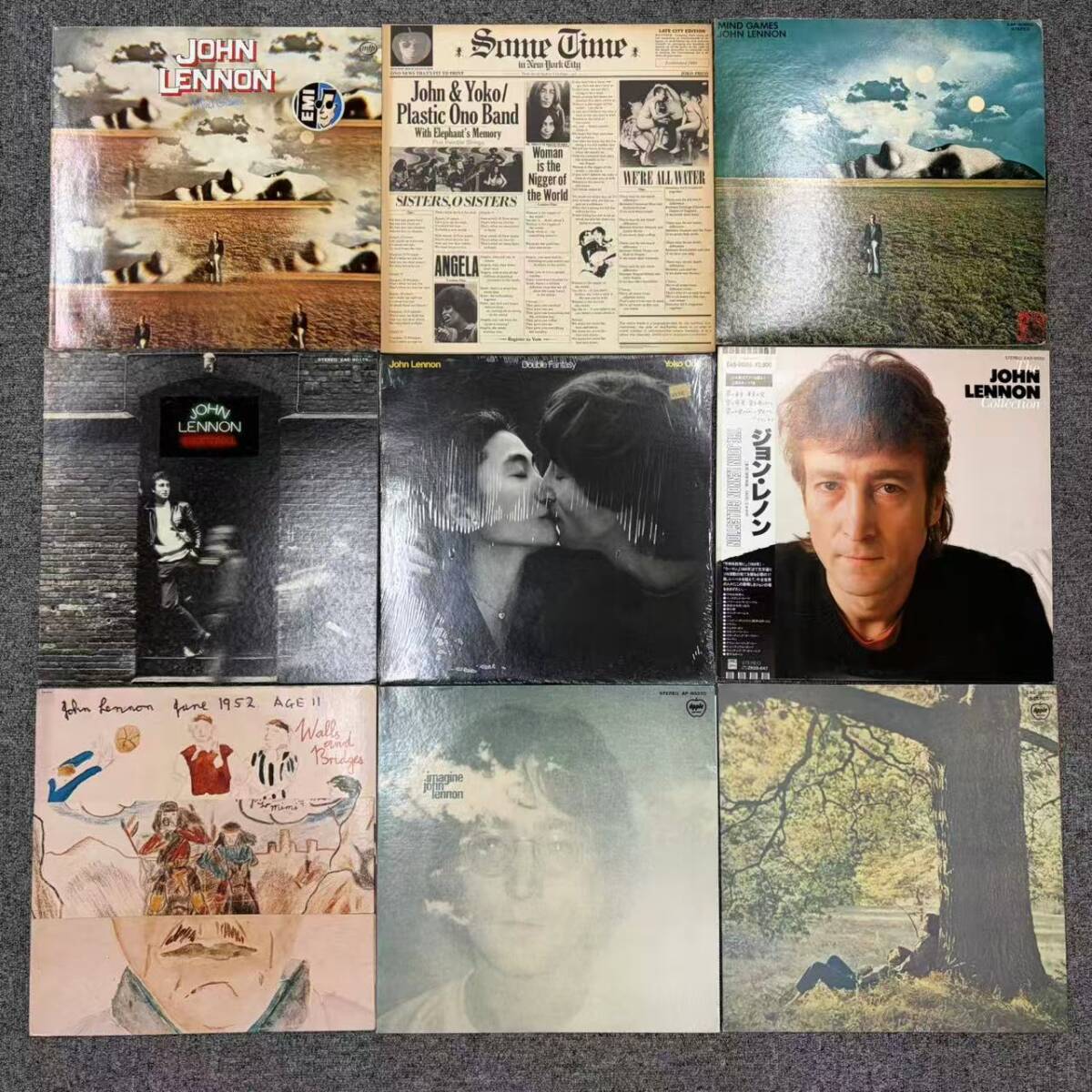 John Lennon LP 8枚 セット NB1029-16拍卖