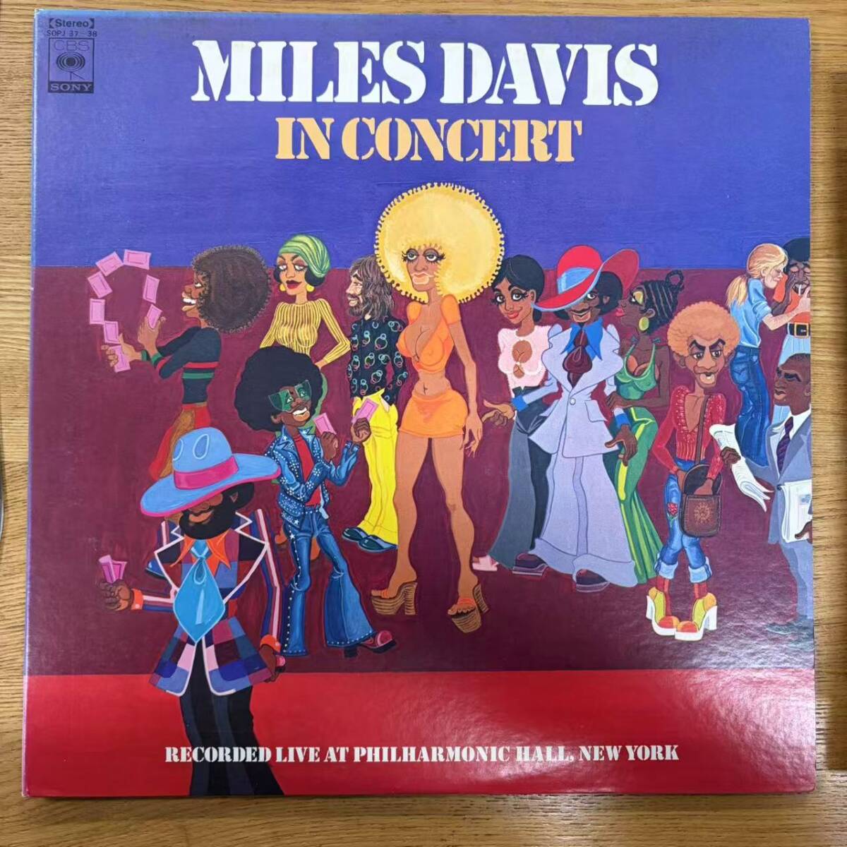 Miles Davis/ マイルス・デイビス「Miles Davis In Concert/マイルス・デイビス・イン・コンサート」2LP レコード SOPJ 37~38 NB1030-32拍卖