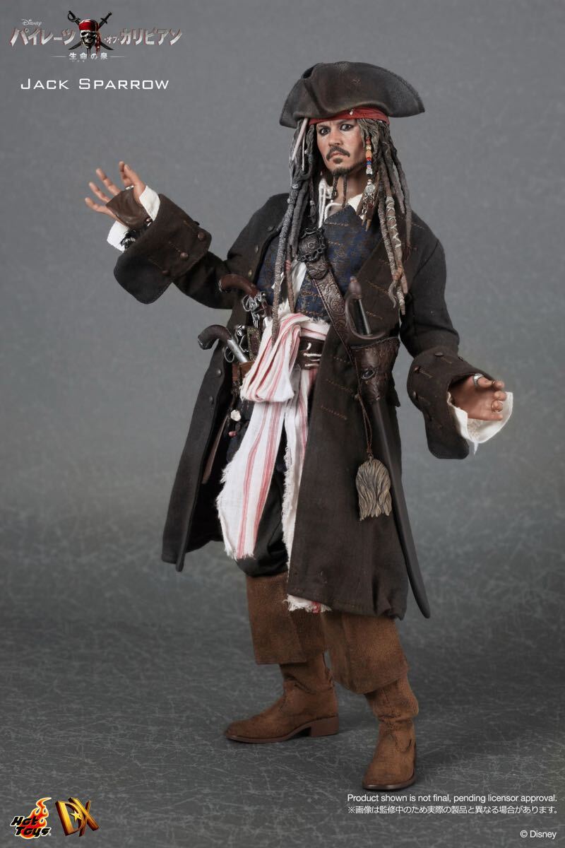 ホットトイズ hottoys ムービー マスターピース DX 06 『パイレーツ・オブ・カリビアン/生命の泉』ジャック スパロウ拍卖