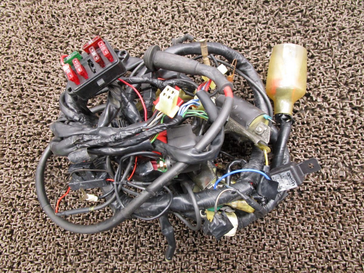スパーダ メインハーネス レギュレター リレー △A7142!イグニッションコイル MC20 ホンダ 【 MC15E 】 SPADA キャブ車拍卖