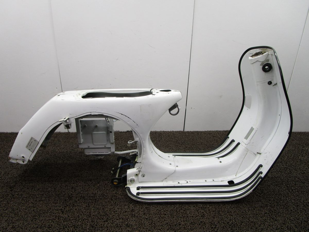 LML スターデラックス 200 4S メインフレーム &Q455!MD722GBEB 書類付 ピアジオ 【 E29 】 PIAGGIO VESPA キャブ車 動画有拍卖