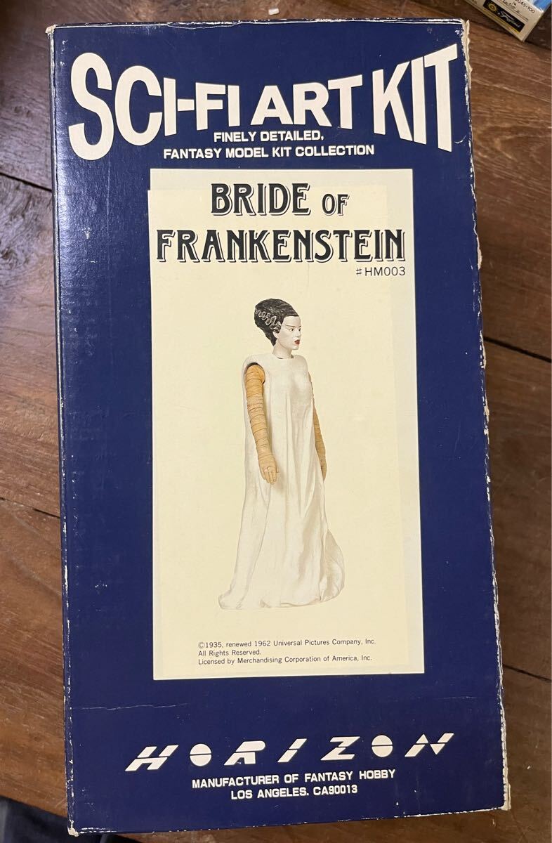 HORIZON「BRIDE OF FRANKENSTEIN(フランケンシュタインの花嫁)」ソフトビニールガレキガレージキットワンフェス当時物絶版ガレキ拍卖