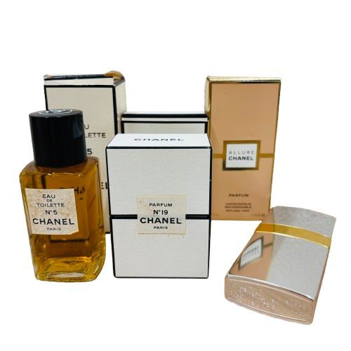●【CHANEL/シャネル】香水おまとめ ナンバー5 EDT 50ml ナンバー19 EDP 14ml アリュール EDP 7.5ml 残量8~10割 ほぼ満量★29289拍卖