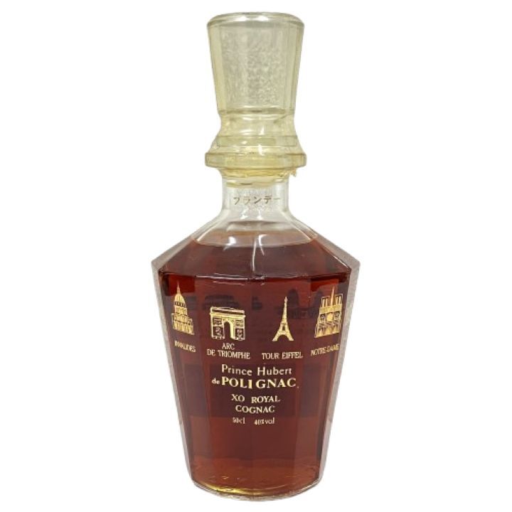 ●【Prince Hubert de POLIGNAC/プリンスユベールドポリニャック】XO ROYAL/XOローヤル コニャック/ブランデー 500ml 40%★29232拍卖