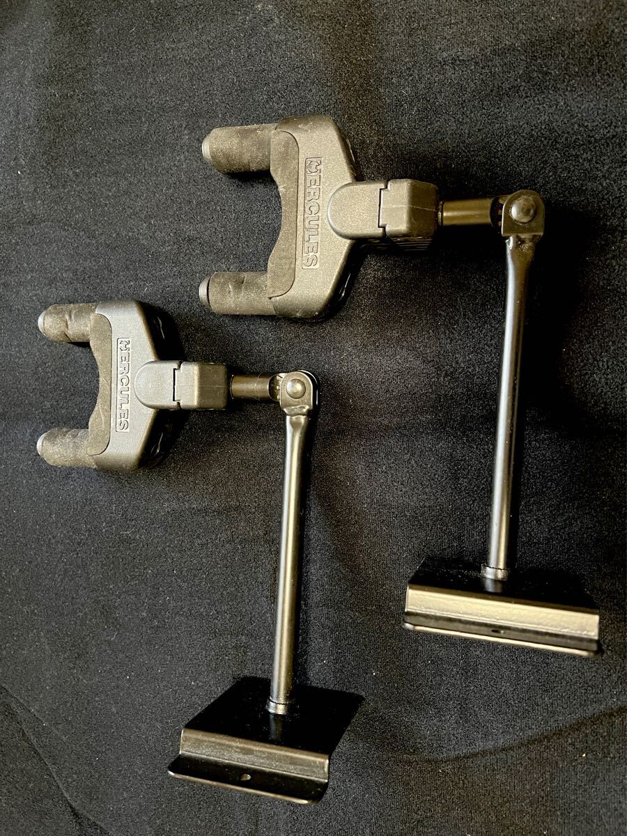 中古!ハーキュレス HERCULES ギターハンガー 吊り下げ ギタースタンド 2個組拍卖