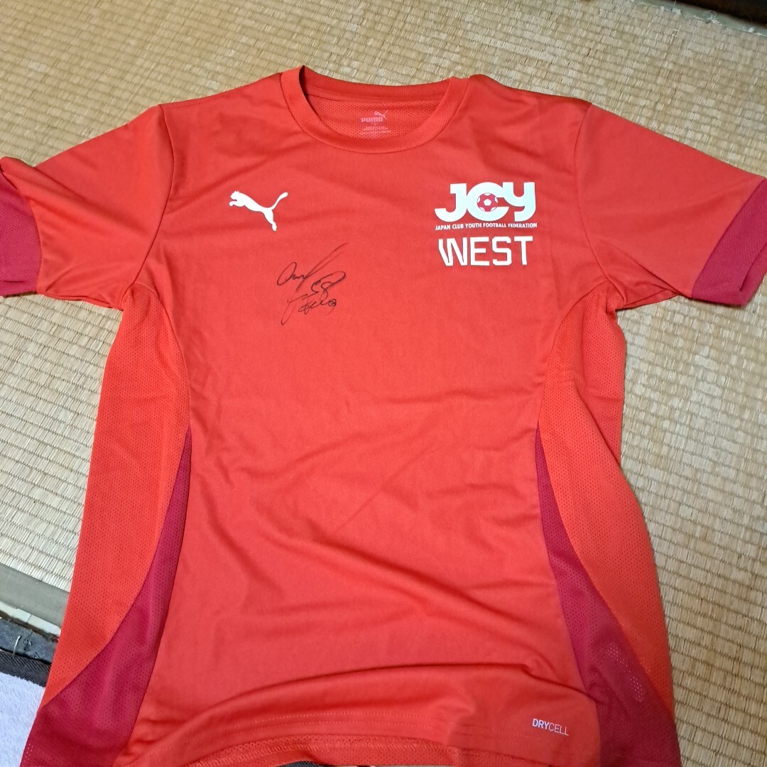 サッカー Jリーグ 柿谷曜一朗 サイン入り メニコンカップ2025 ユニフォーム Mサイズ拍卖