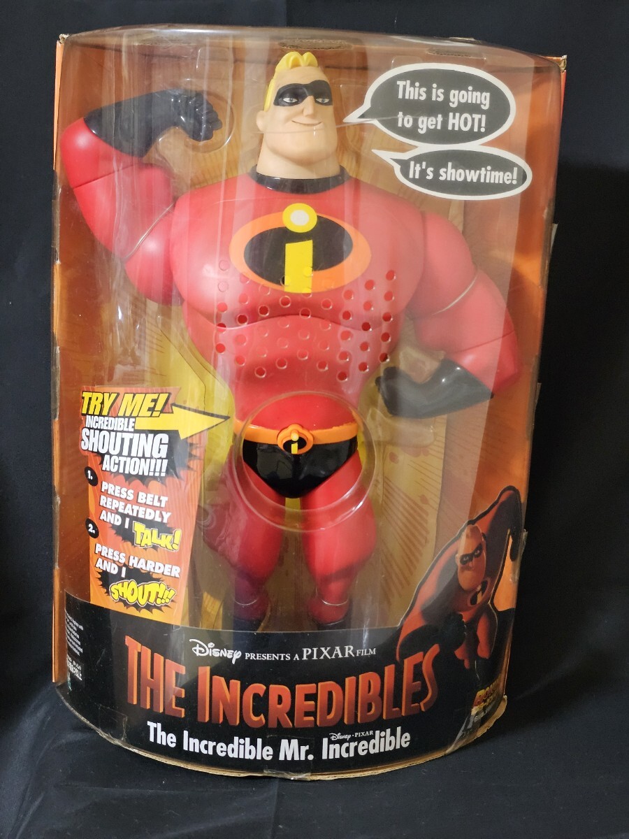 新品トーキング Mr.インクレディブル 怪力パパ・ボブパー THE INCREDIBLES PIXAR ピクサー拍卖
