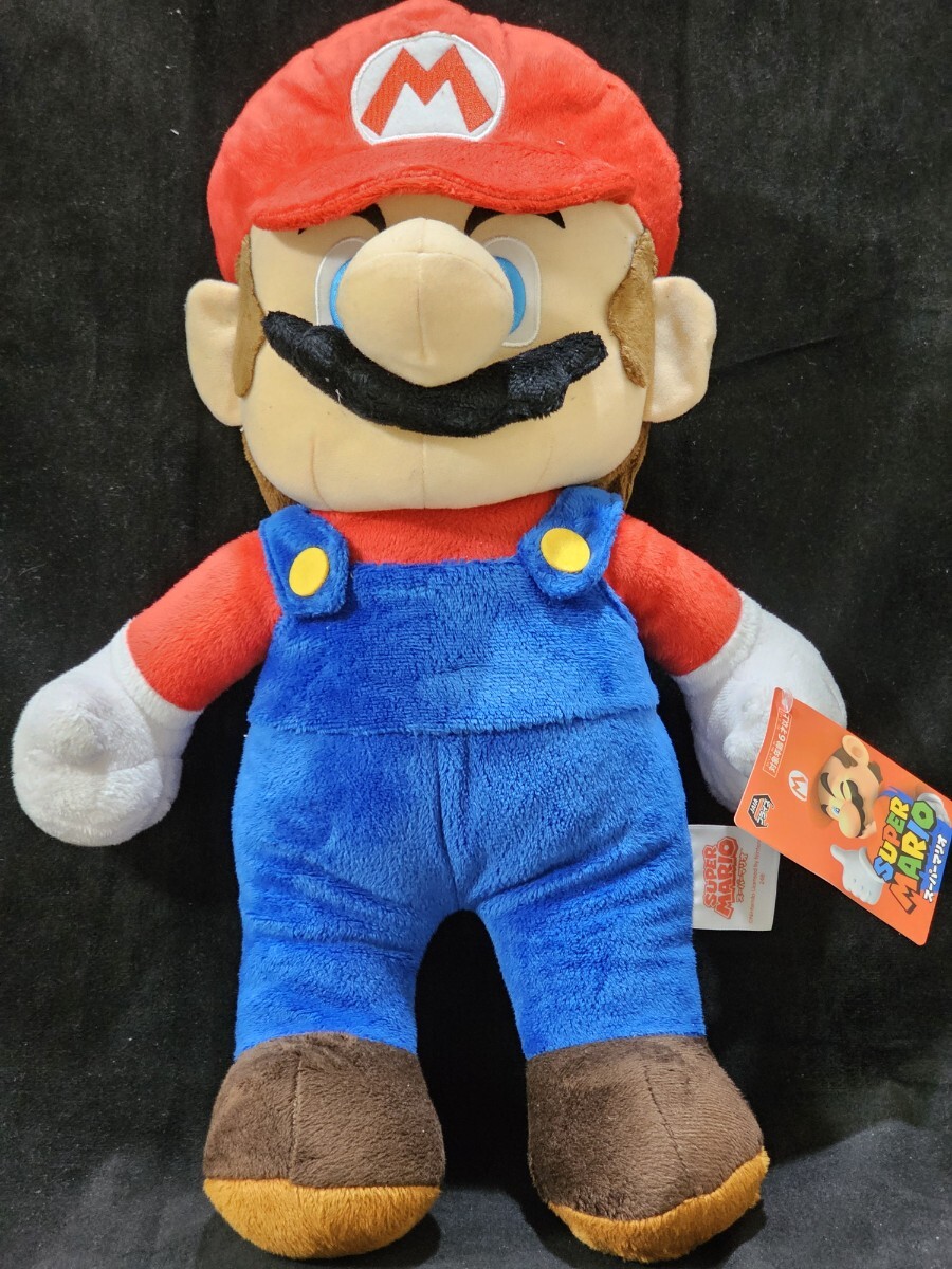 約45cm 新品スーパーマリオ特大ぬいぐるみ拍卖