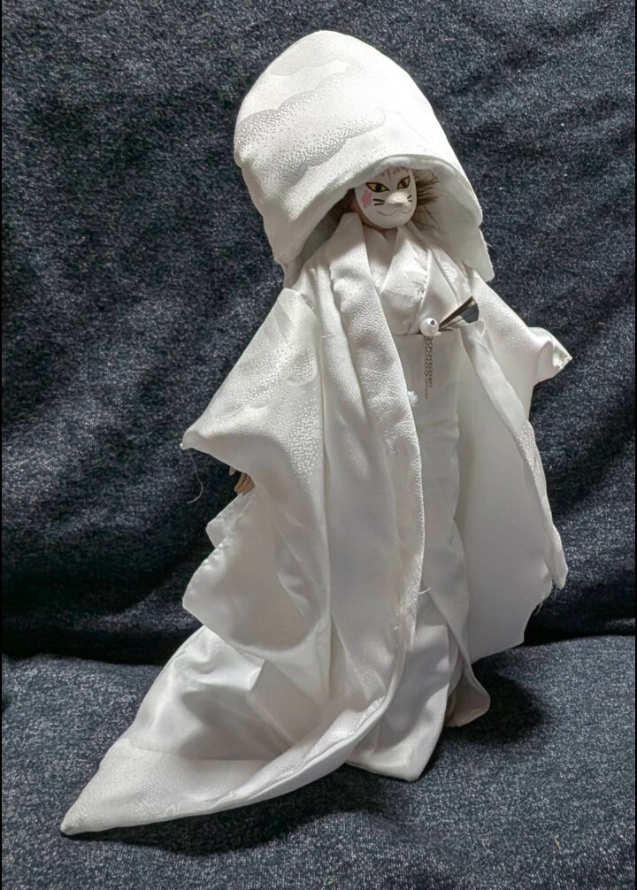 1/6ドール用 TBLeague ファイセンS07 クールガール 白無垢 狐の嫁入り 狐面 銀扇子拍卖