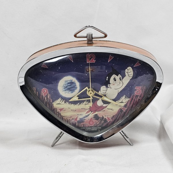 【激レア】 鉄腕アトム 置き時計 動作確認済み拍卖