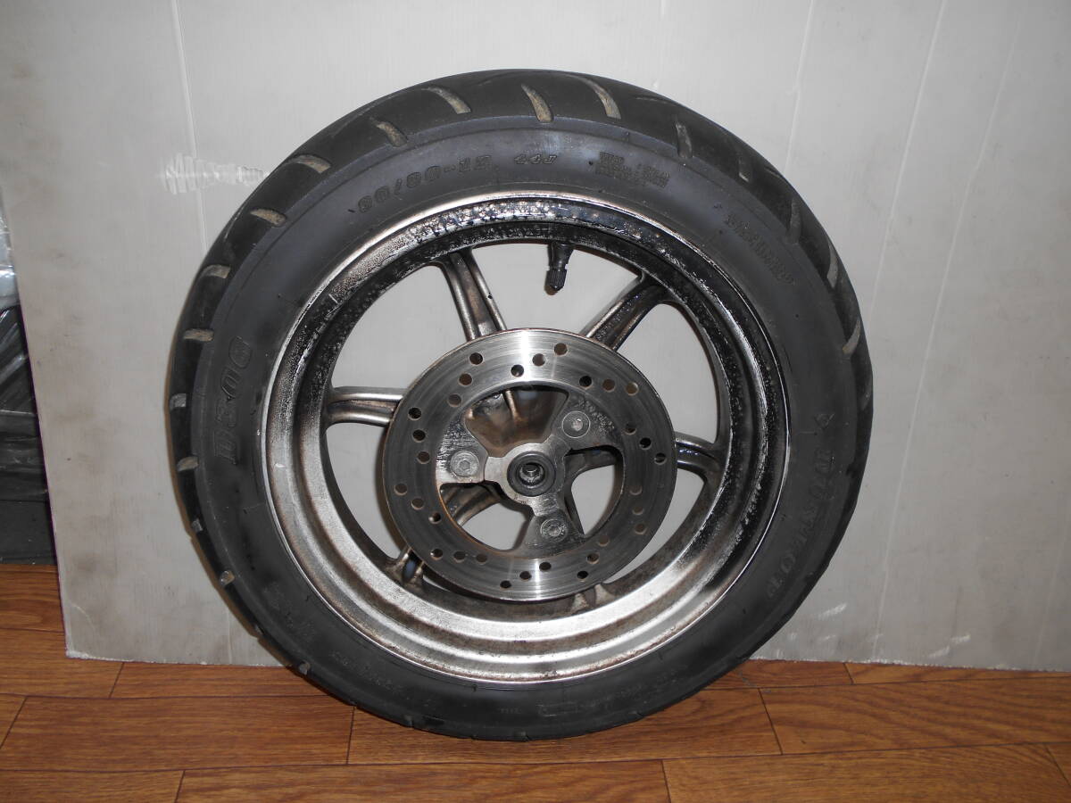 アドレス110 2スト CF11A フロントホイール ディスク タイヤ拍卖