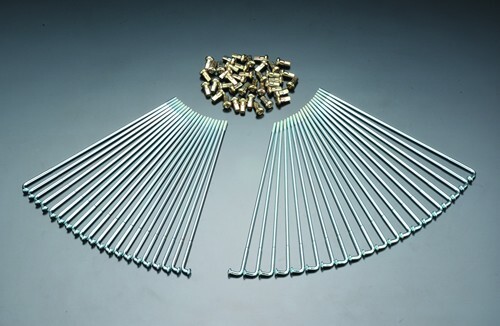 1620■CB400F/CB350F ノーマルスポーク前後セット(72本)※拘りの当時色 ヨンフォア拍卖