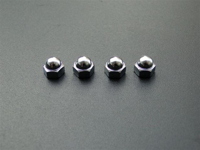 9361■Z400FX メーターカバー下側用取付ナット(クロームメッキ)4個セット拍卖