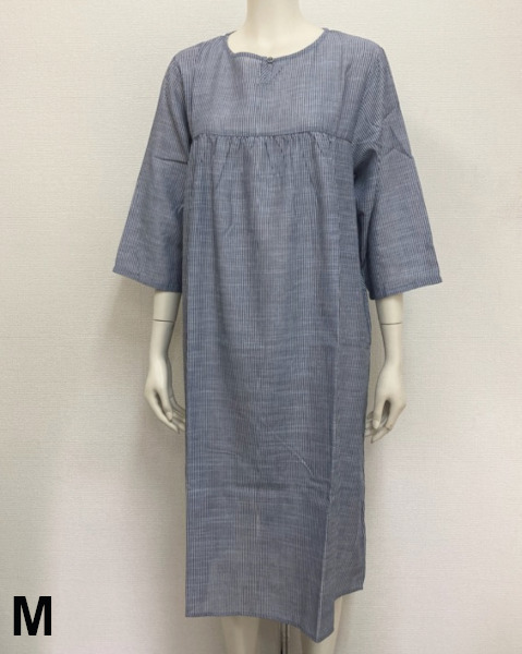 即決新品 レディース ワンピース M ホームワンピース グレー系 DRY素材 UV対策 送料無料 拍卖