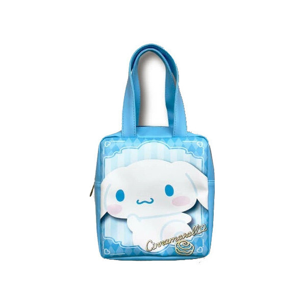 即決新品 シナモロール 手提げバッグ クリア窓付き 送料無料 サンリオ拍卖