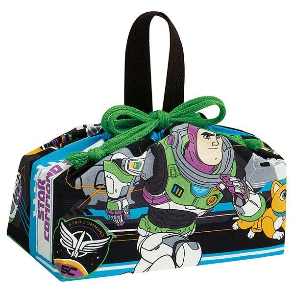 即決新品 ライトイヤー ランチ巾着 弁当袋 トイストーリー 学校 幼稚園 保育園 遠足 スケーター 日本製 送料無料拍卖