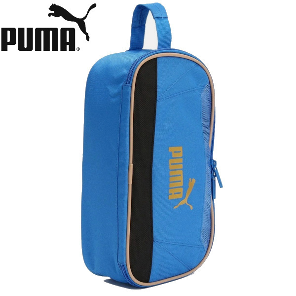 即決新品 プーマ ジュニア シューズケース ブルー PUMA 送料無料拍卖