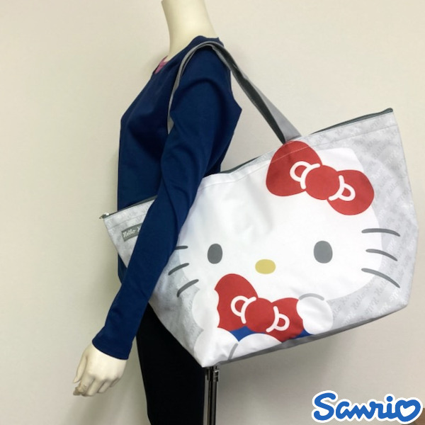 即決新品 ハローキティ 大容量 保冷トートバッグ 送料無料 サンリオ ピクニック キャンプ スポーツ拍卖