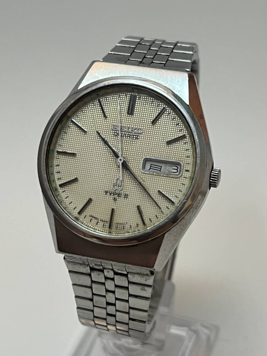 動作未確認 SEIKO セイコー タイプ 2 TYPE Ⅱ QUARTZ 7546-8070 デイデイト メンズ 腕時計  時計 ヴィンテージ オールド アンティーク拍卖
