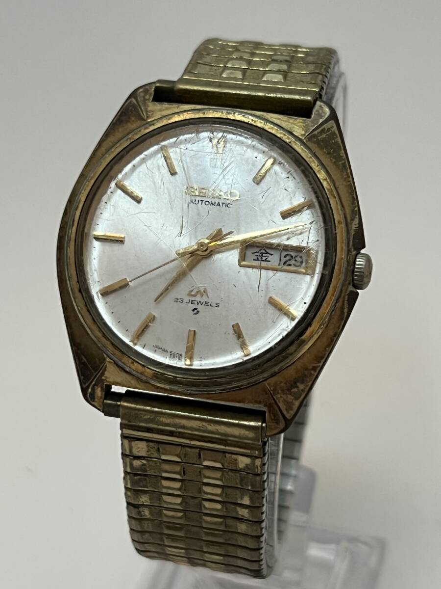 動作未確認 SEIKO セイコー ロードマチック LORD MATIC 5606-7000 自動巻き デイデイト メンズ 腕時計拍卖