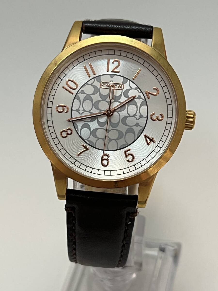 動作未確認 COACH コーチ 腕時計 メンズ レディース CA 55.2.34.0780拍卖