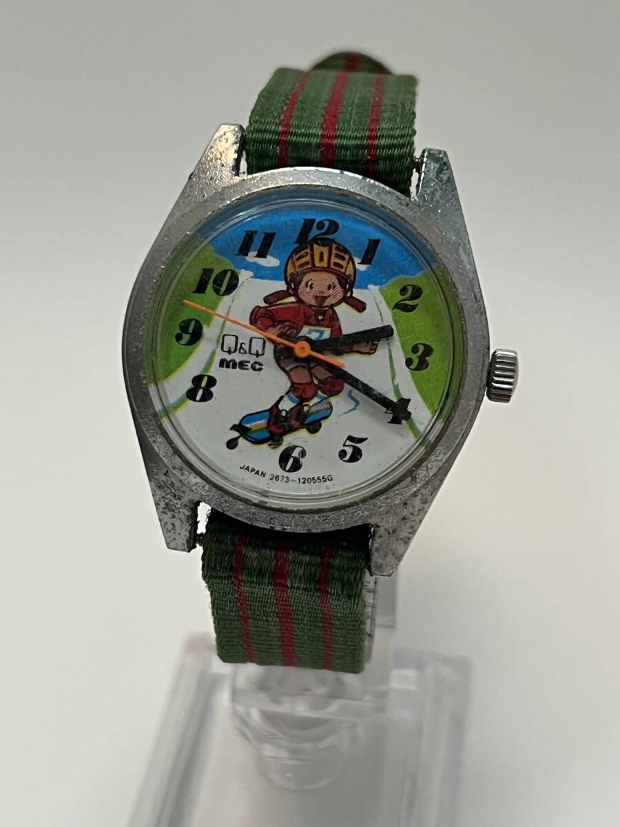 動作 CITIZEN シチズン Q&Q MEC 3針手巻き キャラクター 腕時計拍卖