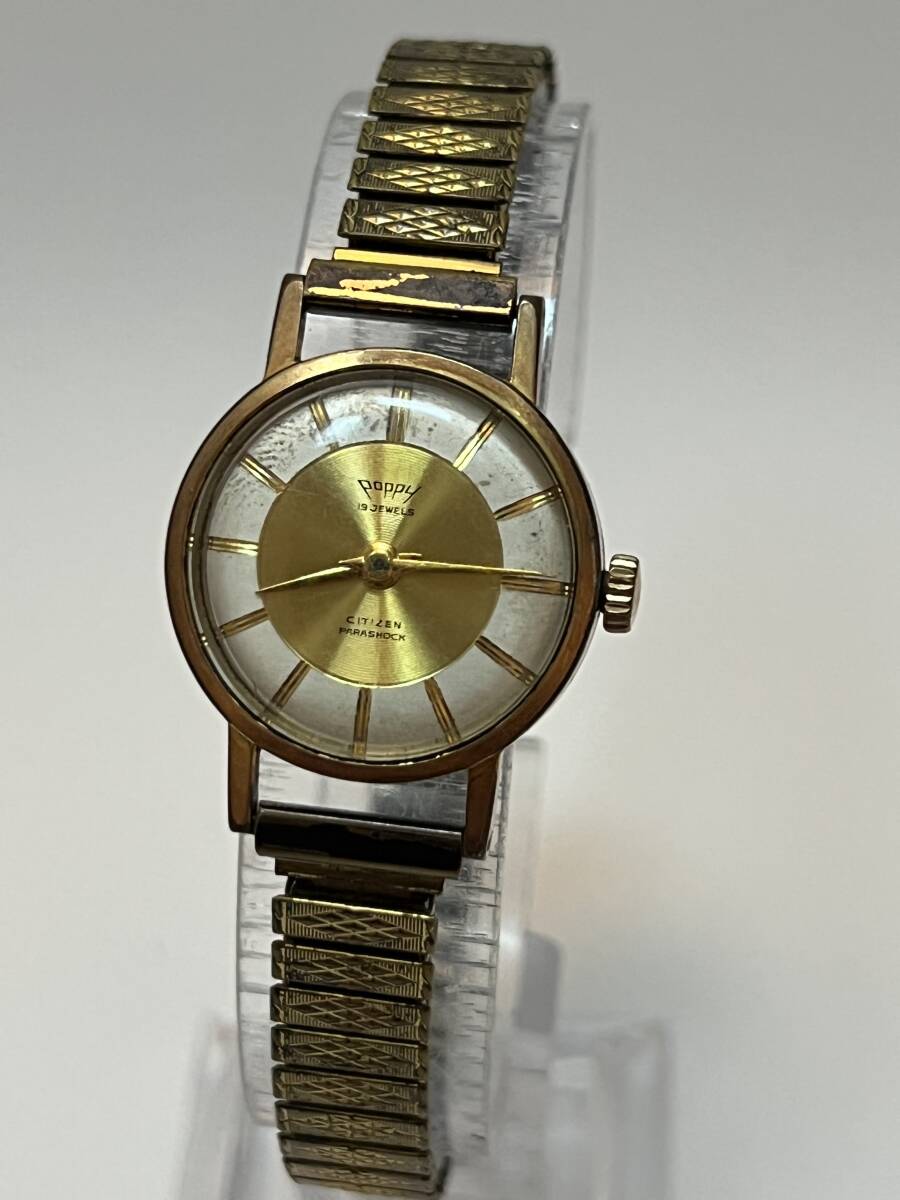 動作未確認 CITIZEN シチズン 手巻 レディース 腕時計 不動拍卖