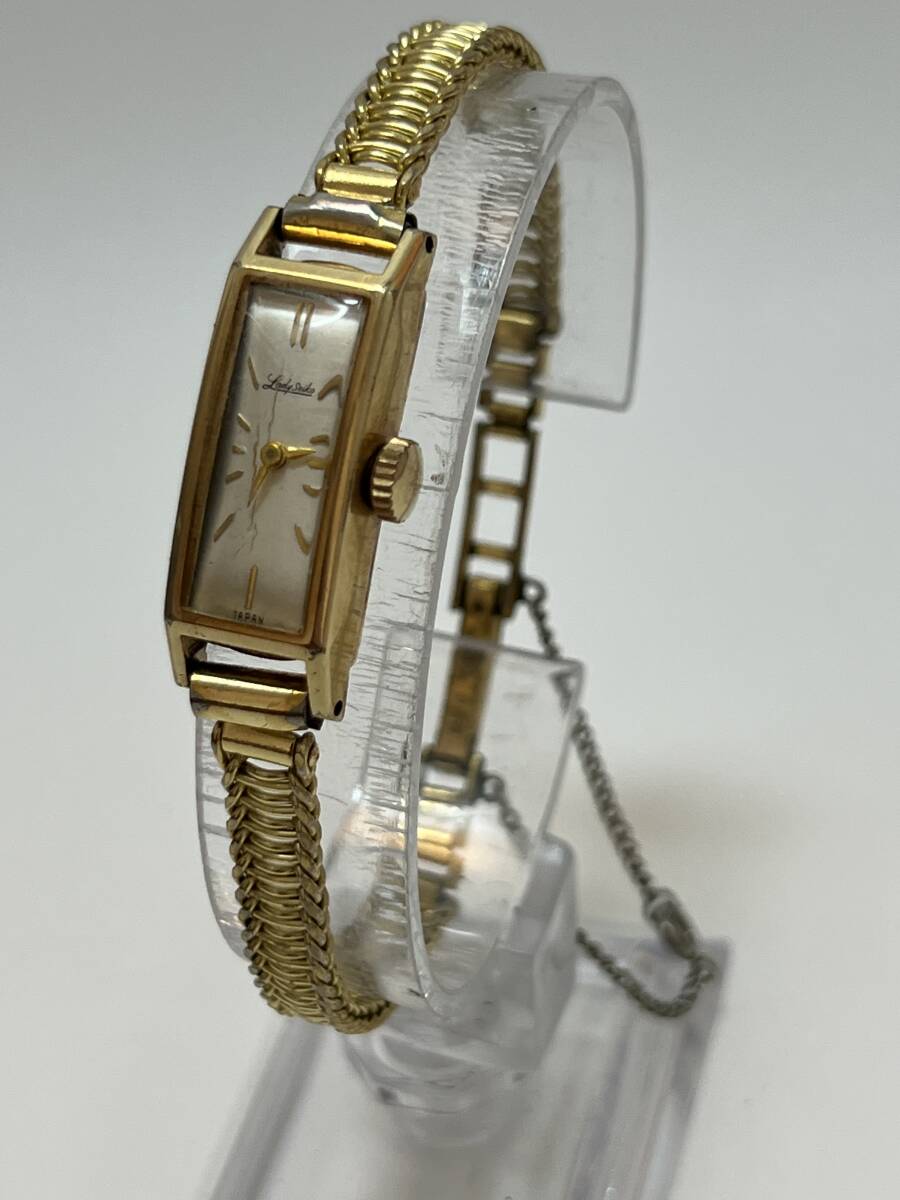 動作 SEIKO セイコー LADY SEIKO 手巻  腕時計 ゴールド 拍卖