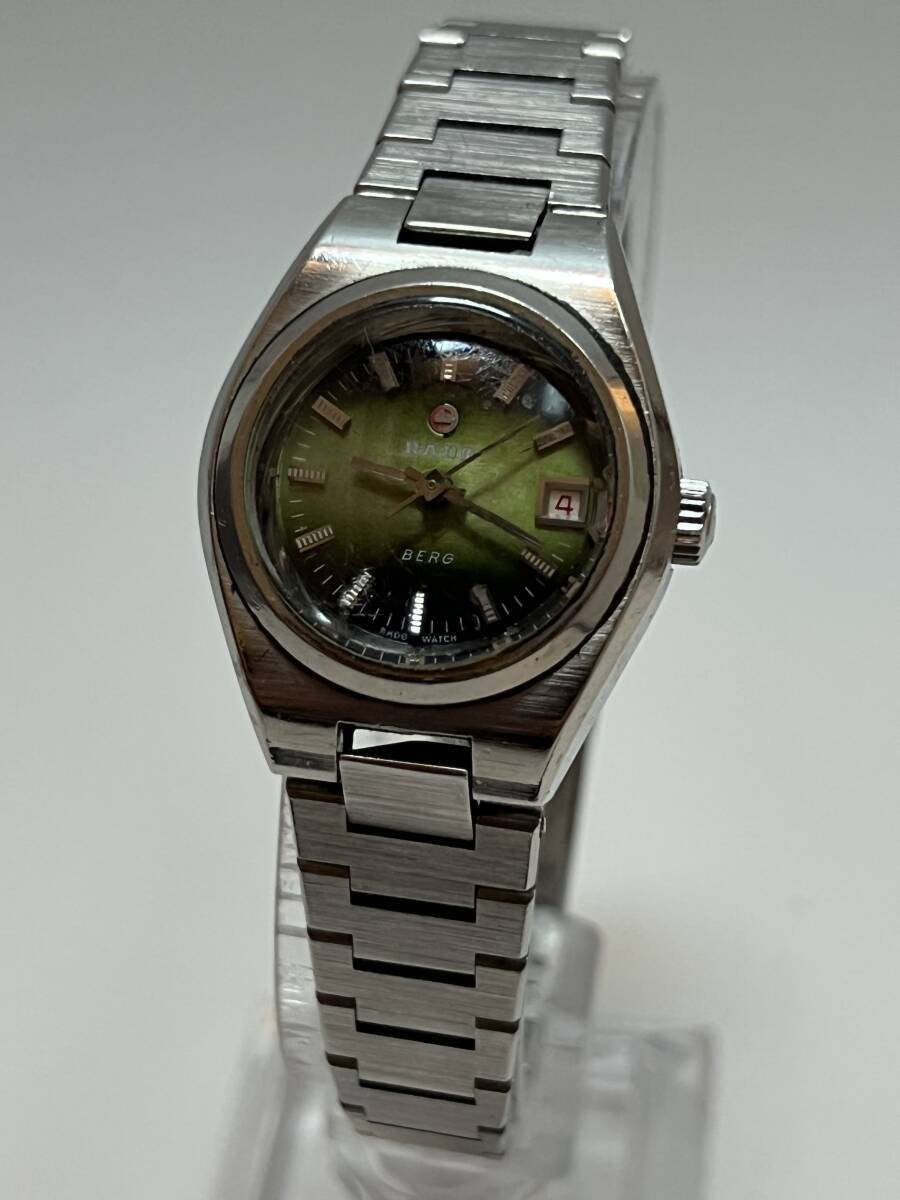 動作 RADO ラドー BERG ベルグ デイト AT/自動巻 レディース 腕時計拍卖