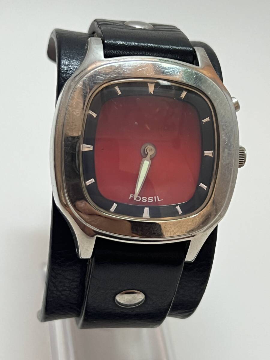 動作未確認  FOSSIL フォッシル JR-8292 メンズ クオーツ 腕時計拍卖