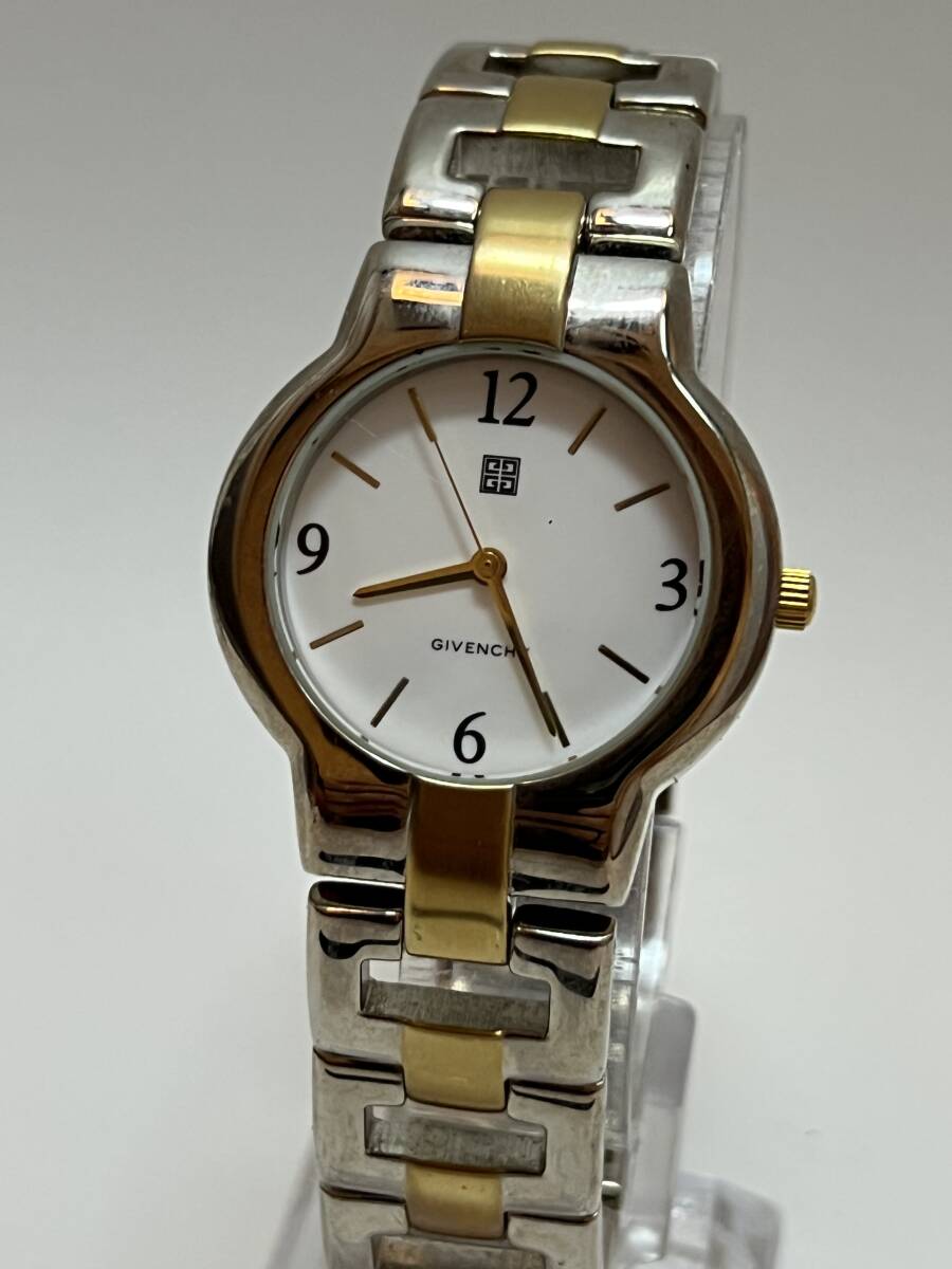 動作未確認 GIVENCHY ジバンシィ SK.18.XVIII ゴールドカラー クォーツ メンズ 腕時計 ジバンシー拍卖
