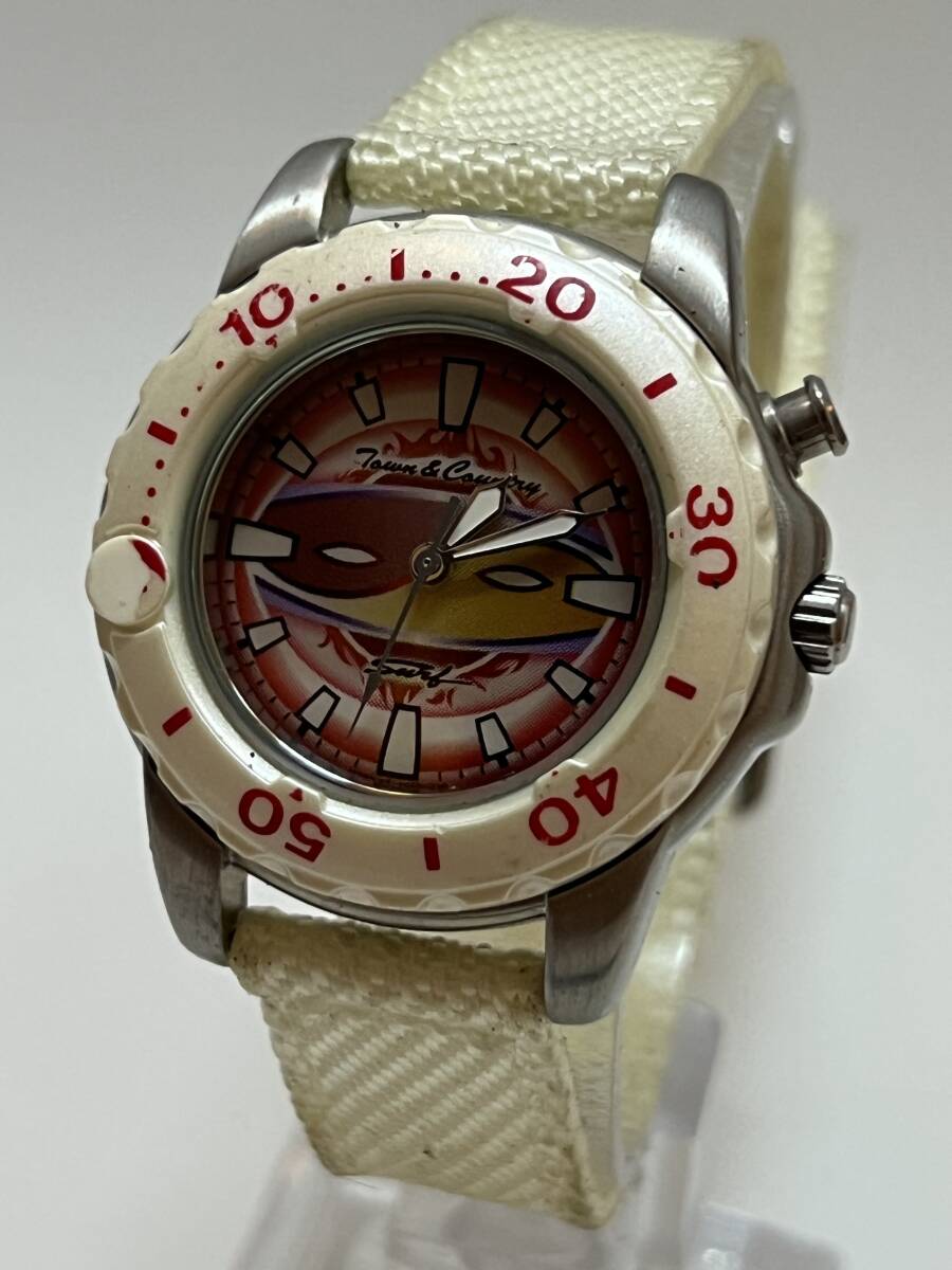 動作未確認 Town & Country タウンアンドカントリー ピンク 腕時計拍卖