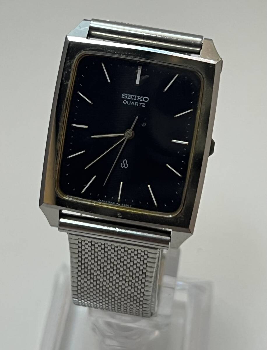 動作未確認 SEIKO セイコー 腕時計 クォーツ メンズ アナログ 5931-5280拍卖